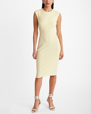 Pin-stripe Frill Design Dress | d'zzit