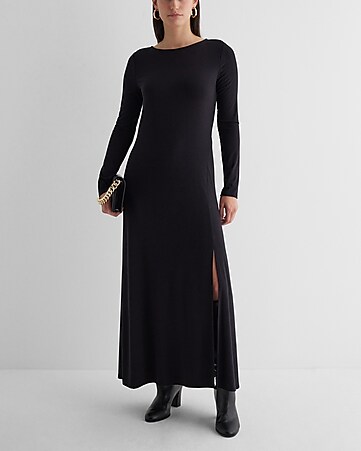 QUFECH Wedding Dresses for Women, Fall Dresses Women 2022 Casual Dresses  Long Sleeved Black Dresses Women's Convertible Neck Cinched Striped Flare A Line  Dress Sleeve Dresses Maxi Dress (S, a-Black) at