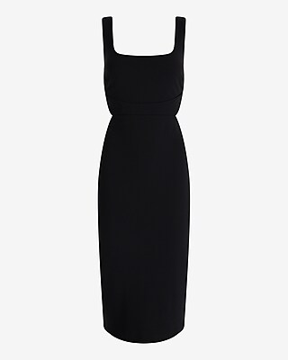 Square Neck Sheath Dress