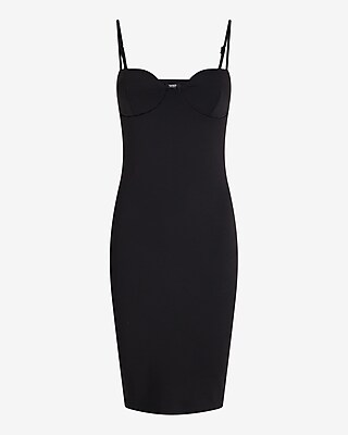 Body Contour Sweetheart Neckline Midi Dress - image 4