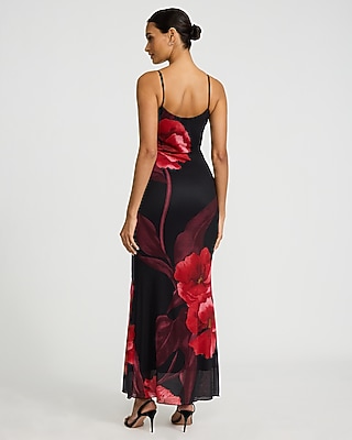 Floral Sleeveless Maxi Slip Dress - image 2