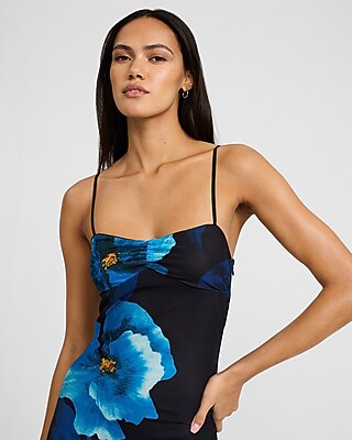 Floral Sleeveless Maxi Slip Dress - image 2