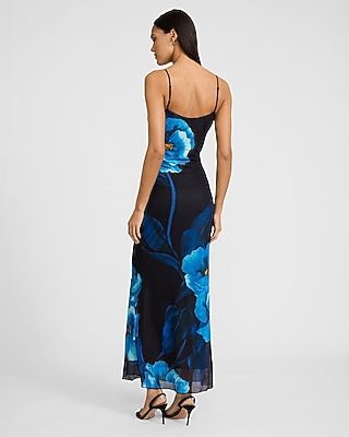 Floral Sleeveless Maxi Slip Dress - image 3