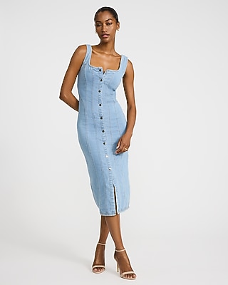 Midi Dresses Smart Day Dresses Women's Midi Dresses -Knee Length Dresses  Express