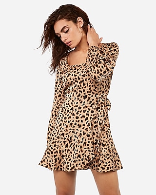 express leopard dress