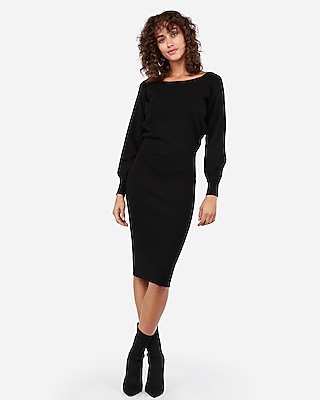 sweater dress express