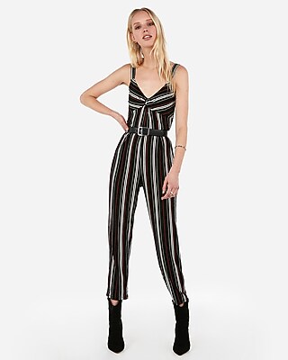 express twist front jumpsuit