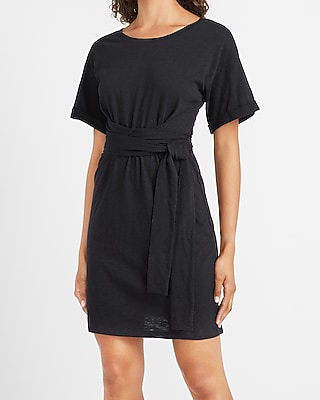 express black wrap dress