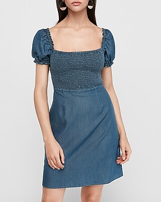 express denim dress