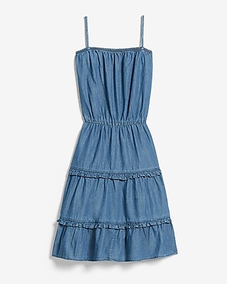 express denim dress