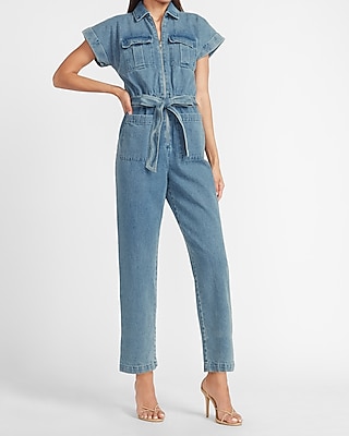 crepe full leg jumpsuit