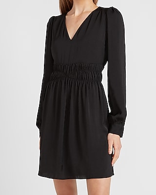 express black long sleeve dress