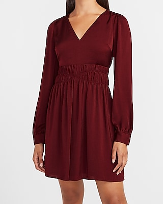 express maroon dress