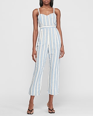express jumpsuit striped