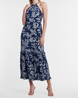 express paisley maxi dress