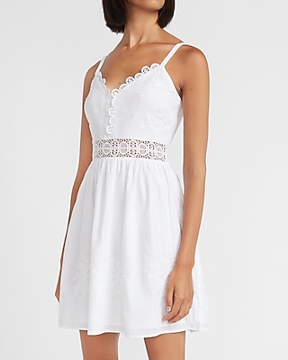 express white dress