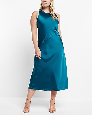 【HYKE】SATIN SLIP DRESS Satin Slip Dress in Dresses | Vince