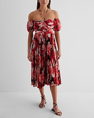 Free The Roses Solid Tiered Ruffle Midi Dress