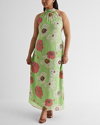 chinese dress ladies Morning Meadow Smocked Maxi Dress Natural/Dusty Coral / L main image 1