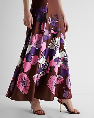 wedding dresses for beach wedding Fionna Maxi Dress - Blue Floral main image 1