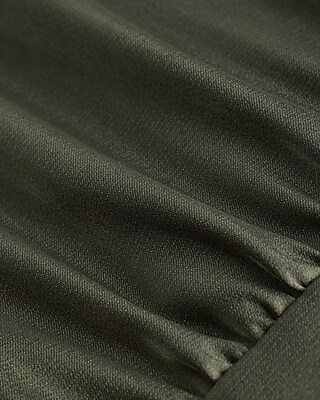 Square Neck Sleeveless Tie Shoulder Ruched Tiered Maxi Dress - thumbnail 6