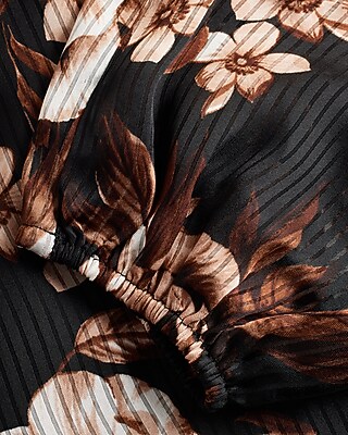 chinese dress ladies Valencia Floral Dress Navy / M