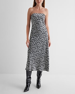 pleated floral midi dress Baltic Born Womens Prim Pleated Dress | Green Print