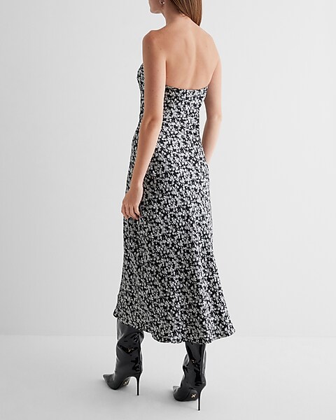 Buy Women's Tube Top Dress Slip Strapless Midi Underdress