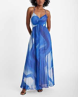 Ball Gown Express Blue Dress Royal Blue Quince Dress With Cathedral Train  Cape Princess Wedding