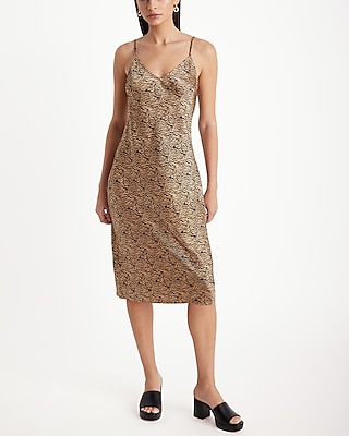 Cocktail Dress Midi Cami Slip Dress Lake Como Fitted Bodice Cami Strap Midi  Dress Cherry XL
