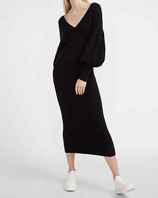 express black velvet dress