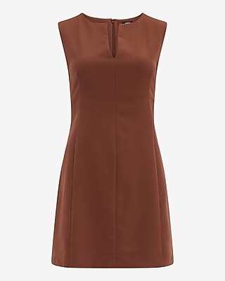 V-Neck Sleeveless Mini Sheath Dress - image 5
