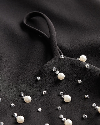 Embellished Square Neck Sleeveless Jumpsuit - thumbnail 5