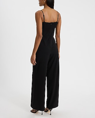 Embellished Square Neck Sleeveless Jumpsuit - thumbnail 3