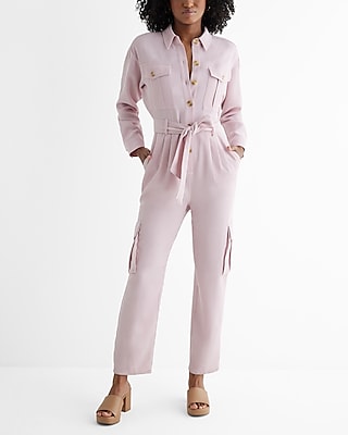 Utility Jumpsuit Womens Long Sleeve Jumpsuit Long Sleeve Utility