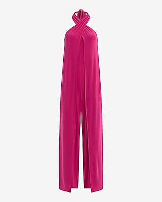 Halter Wide Leg Jumpsuit