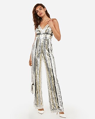 sequin jumpsuit express