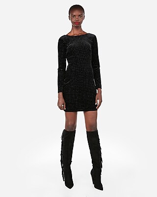 express glitter dress