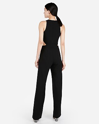 cut out side jumpsuit express