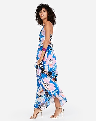 express floral maxi dress