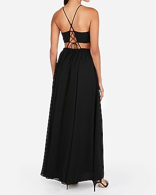 express cut out maxi dress