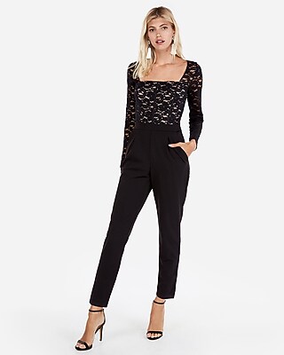 Lace Bodice Jumpsuit