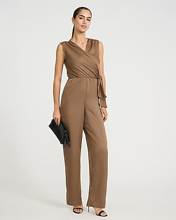 jumpsuit romper dress Women's Summer Sleeveless Short Rompers Spaghetti Strap Dot Front Cutout Tie Backless Cami : Clothing, Shoes & Jewelry and flowy wide Women's Jumpsuits & Rompers -