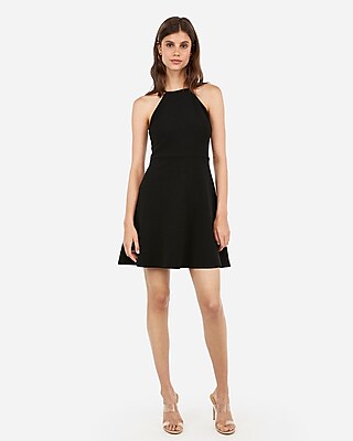 express fit and flare dress