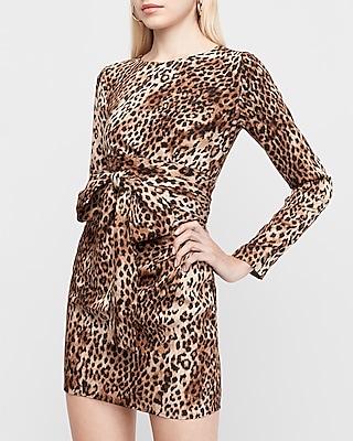 express leopard dress