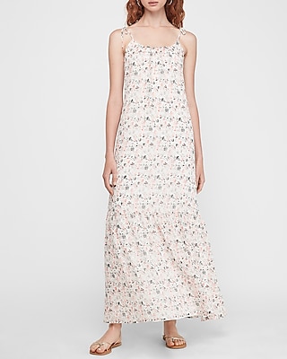 express floral maxi dress