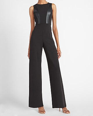 petite palazzo jumpsuit