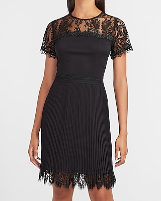 express black lace dress