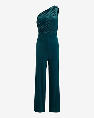 Buy express velvet jumpsuit Free Shipping