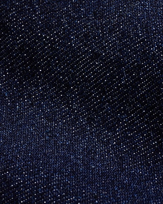 Denim Sweetheart Neckline Tapered Leg Jumpsuit